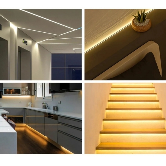 KQO FCOB LED Strip Lights (Warm White 3000K Dc24V),90Ra 8Mm Width 9.84FT / 3M - Picture 14 of 14